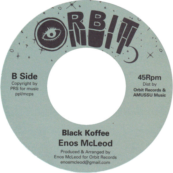 Ansel Collins : Hot Coffee (7", Ltd, RE)