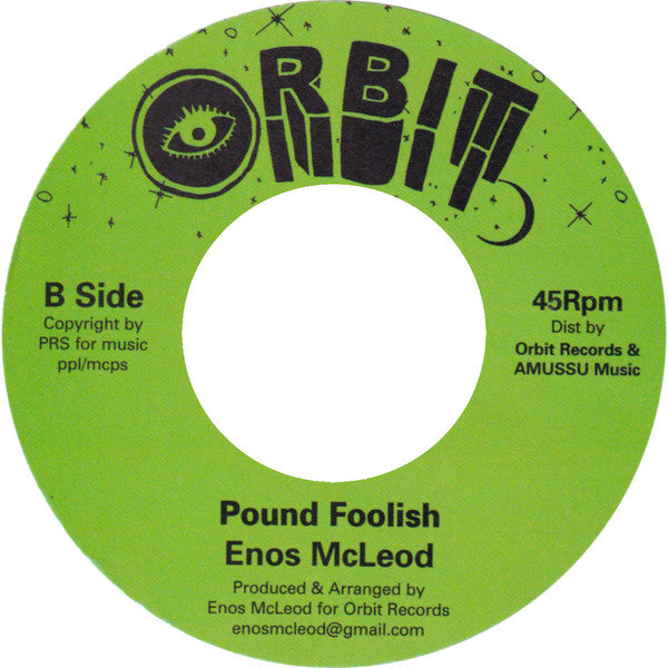 Enos McLeod : Penny Wise (7", Ltd, RE)
