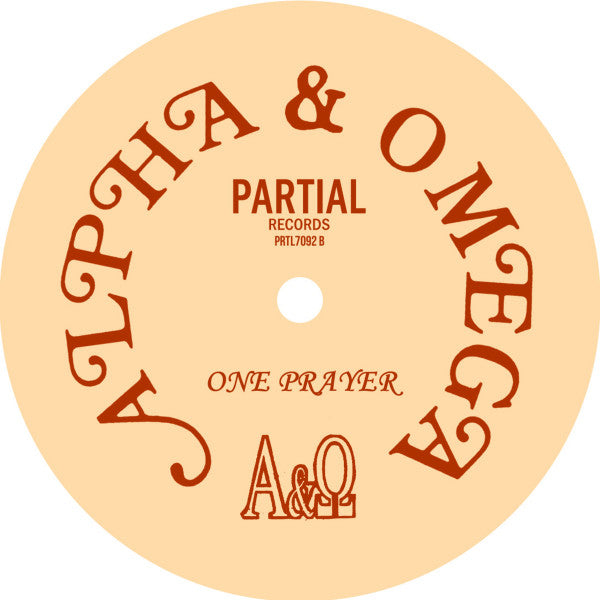 Alpha & Omega : One Culture  (7")