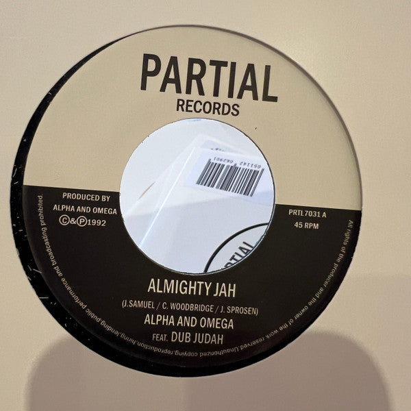 Alpha & Omega Feat. Dub Judah : Almighty Jah (7", RE)
