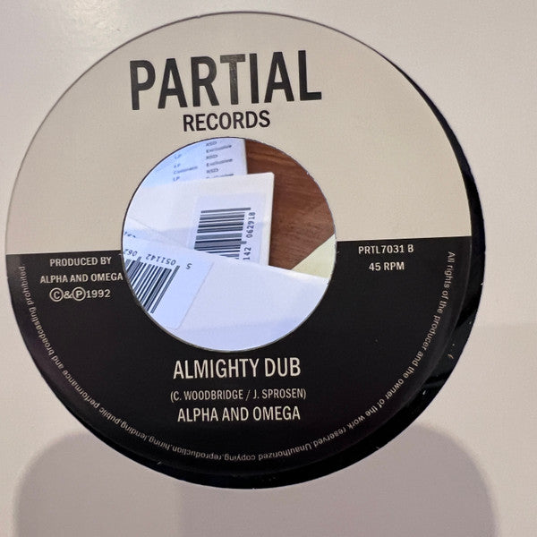 Alpha & Omega Feat. Dub Judah : Almighty Jah (7", RE)