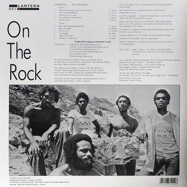 Cimarons* : On The Rock (LP, Album, RSD, RE)