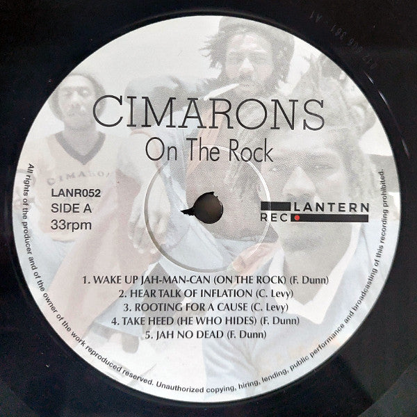 Cimarons* : On The Rock (LP, Album, RSD, RE)