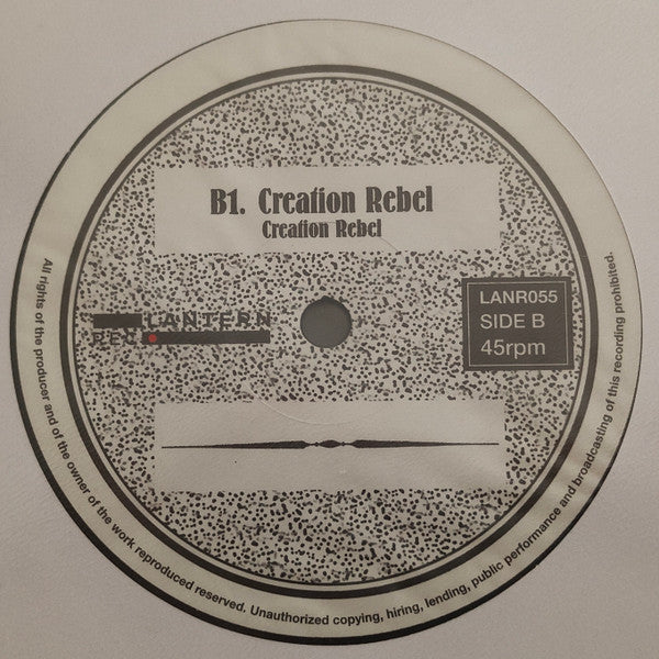 欧12” Creation Rebel Independent Man Part 1; Part 2 / Creation Rebel LANR055 Lantern EU /00200 Buy Creation Rebel : Independent Man / Creation Rebel (12