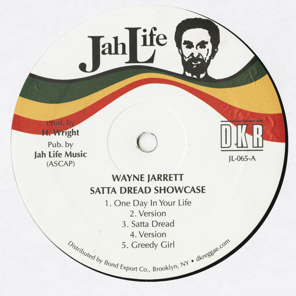Wayne Jarrett : Satta Dread Showcase (LP, Album)