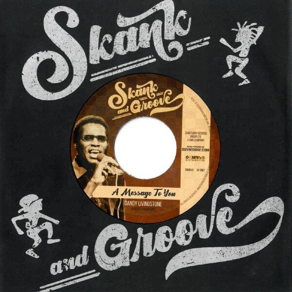 Dandy Livingstone : A Message To You / Trouble In The Town (7", RE)