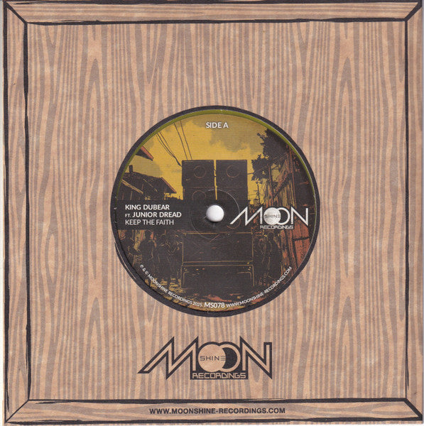 King DuBear & Junior Dread : Keep The Faith (7", Ltd, mim)