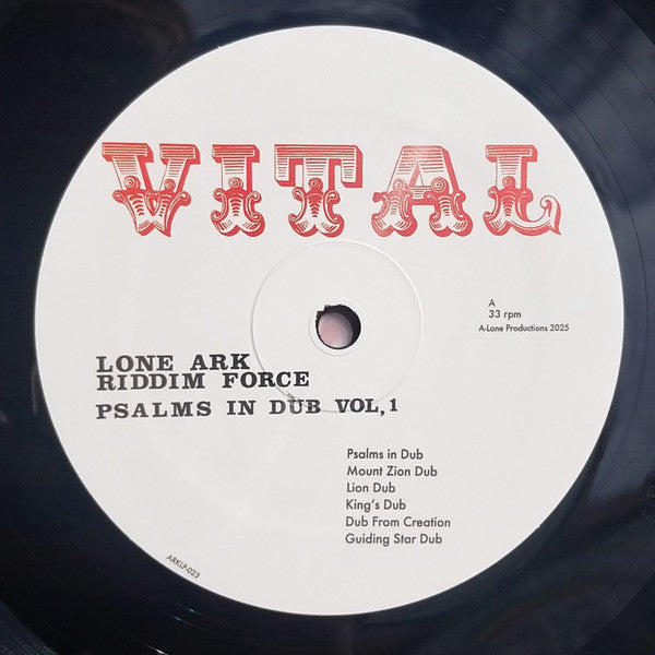 Lone Ark Riddim Force : Psalms In Dub Vol. 1 (LP, Album)
