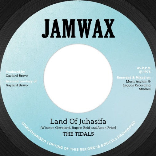 The Tidals / The Soul Syndicate : Land Of Juhasifa / Hasifa Dub (7", Single, RE)