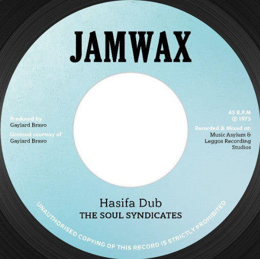 The Tidals / The Soul Syndicate : Land Of Juhasifa / Hasifa Dub (7", Single, RE)
