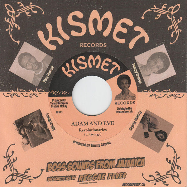 Freddie McKay / The Revolutionaries : Peace Was In The Garden / Adam And Eve (7", RE)