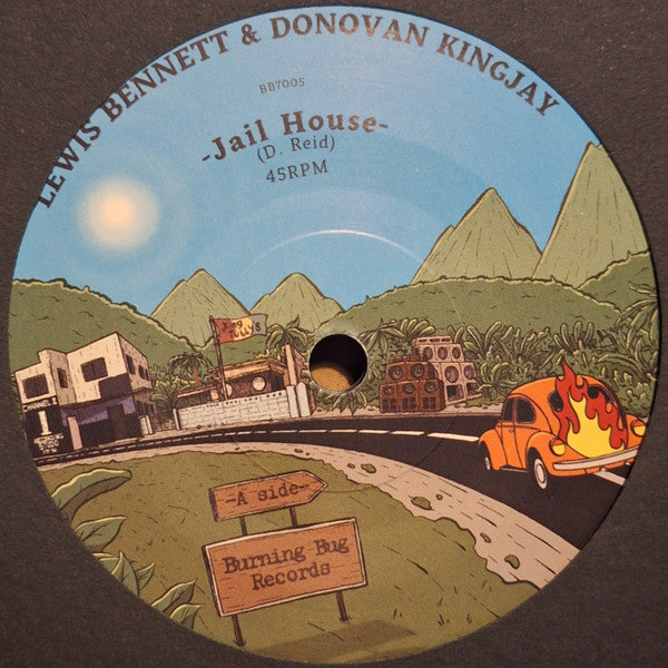 Lewis Bennett, Donovan King Jay : Jail House (7")