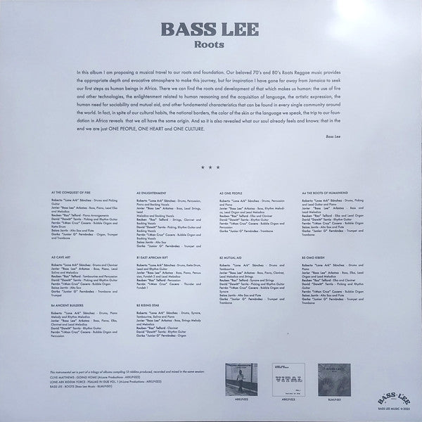 Bass Lee : Roots (LP)