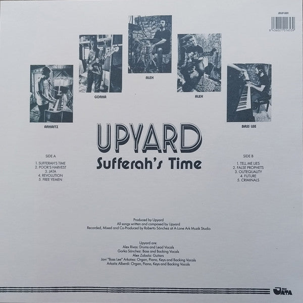 Upyard (2) : Sufferah's Time (LP)