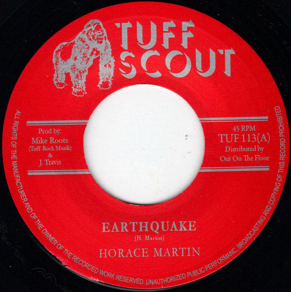 Horace Martin : Earthquake (7")