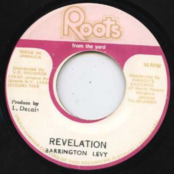 Barrington Levy : Revelation (7")