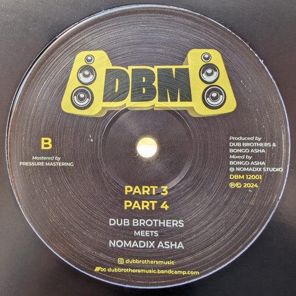 Dub Brothers (3) Meets Nomadix (2) : The Message (12", Single)