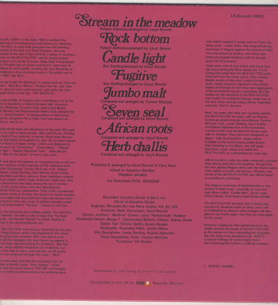 The Skatalites : Rebirth (LP, RE)