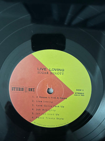 Sugar Minott : Live Loving  (LP, RE, RM)