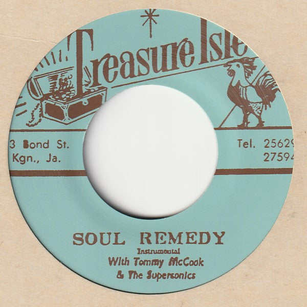 The Termites With Tommy McCook & The Supersonics / Tommy McCook & The Supersonics : Love Up Kiss Up / Soul Remedy (7", Ltd, RM)