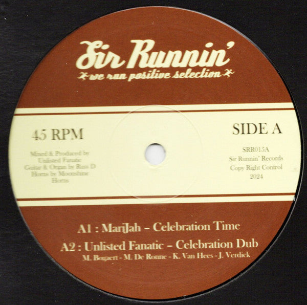 Marijah : Celebration Time (12")