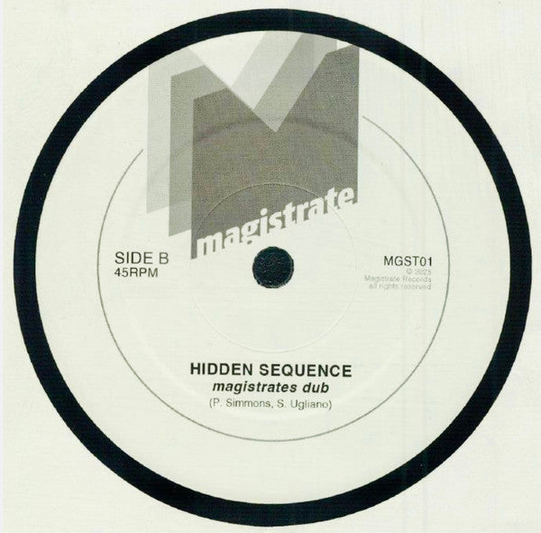 Hidden Sequence : Isms & Schisms / Magistrates Dub (7")