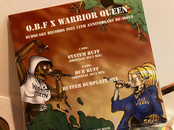 O.B.F. x Warrior Queen : System Ruff (12")