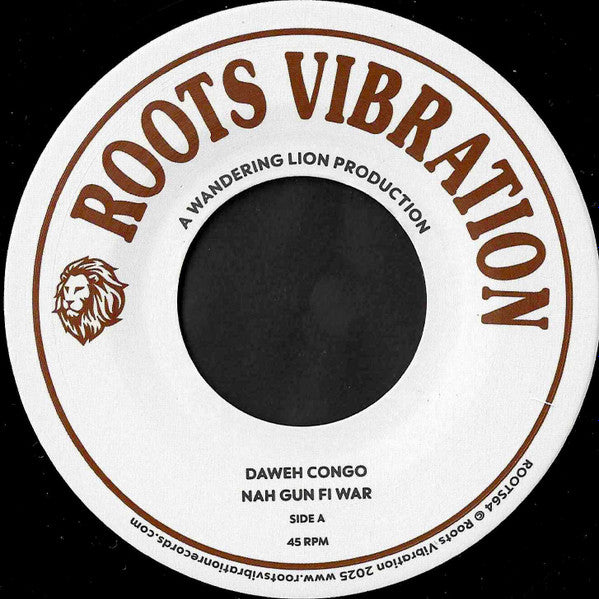 Daweh Congo : Nah Gun Fi War (7")
