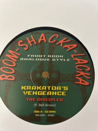 The Disciples (2) : Krakatoa's Vengeance / Sacred Hills Dub (10")
