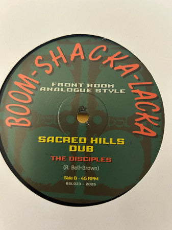 The Disciples (2) : Krakatoa's Vengeance / Sacred Hills Dub (10")