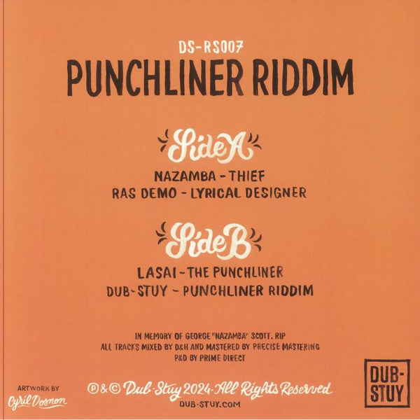 Dub-Stuy : Punchliner Riddim (12", EP)