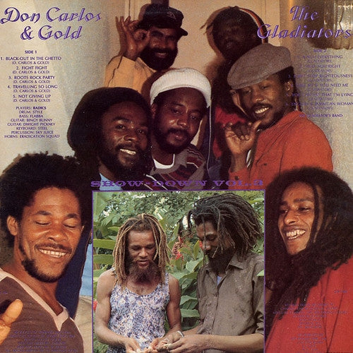 Don Carlos (2) With Gold (2) & The Gladiators : Show-Down Vol. 3 (LP)