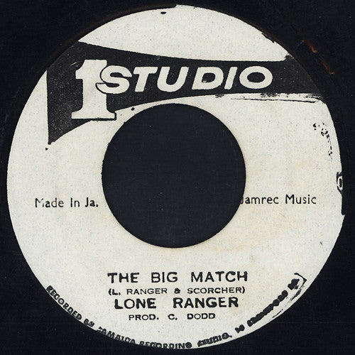 Lone Ranger : The Big Match (7")