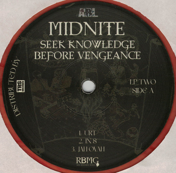 Midnite (2) : Seek Knowledge Before Vengeance (2xLP, Album, Ltd, Ora)