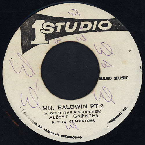 The Gladiators : Mr. Baldwin (7")