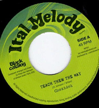 Chezidek : Teach Them The Way / Teach Them The Way Dub (7")