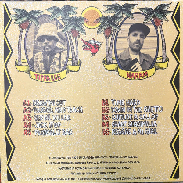 Tippa Lee : Meets The Naram Rhythm Section : Musically Bad (LP)