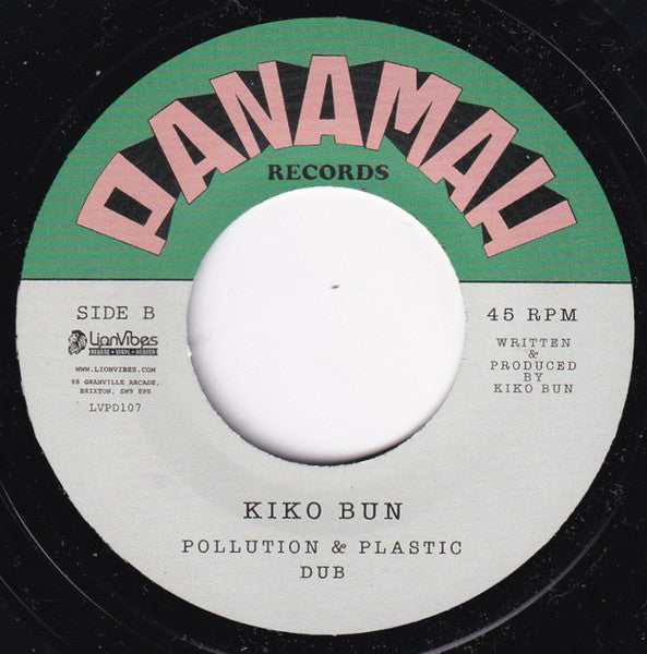 Kiko Bun : Pollution & Plastic (7", Single, RE)