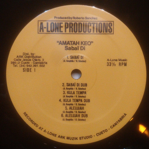 Amatah Keo : Sabaï Di (LP, Sho)