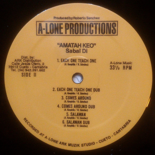 Amatah Keo : Sabaï Di (LP, Sho)