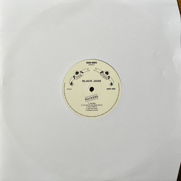Black Jade (2) : Rockers (LP, RE)