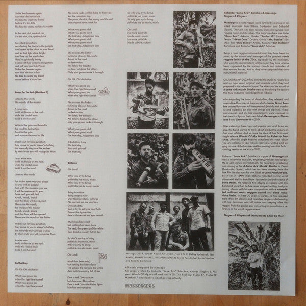 Lone Ark a.k.a. Roberto Sanchez : Singers & Players (LP, Album)
