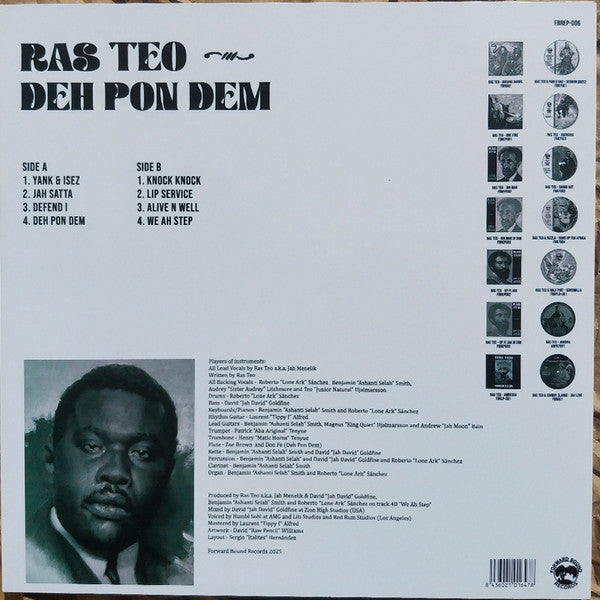 Ras Teo : Deh Pon Dem (LP)