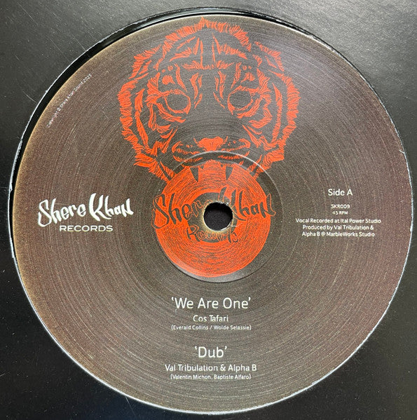 Cos Tafari, Val Tribulation : We Are One (12", Maxi)