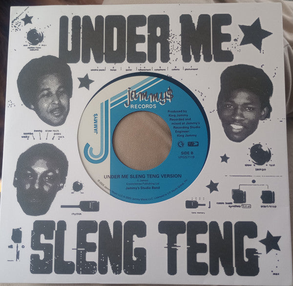 Wayne Smith : Under Me Sleng Teng (7", RE)