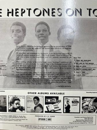 The Heptones : On Top (LP, RE, RM)