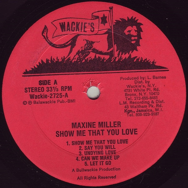 Maxine Miller : Show Me That You Love (LP, Album)