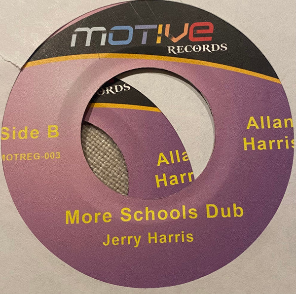 Jerry Harris : More Schools  (7")