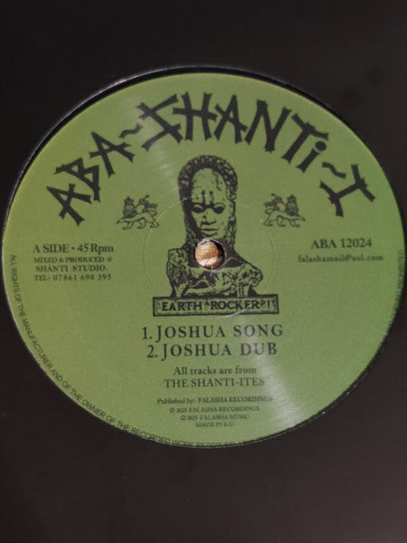 The Shanti-Ites : Joshua Song / Levi (12", Maxi)