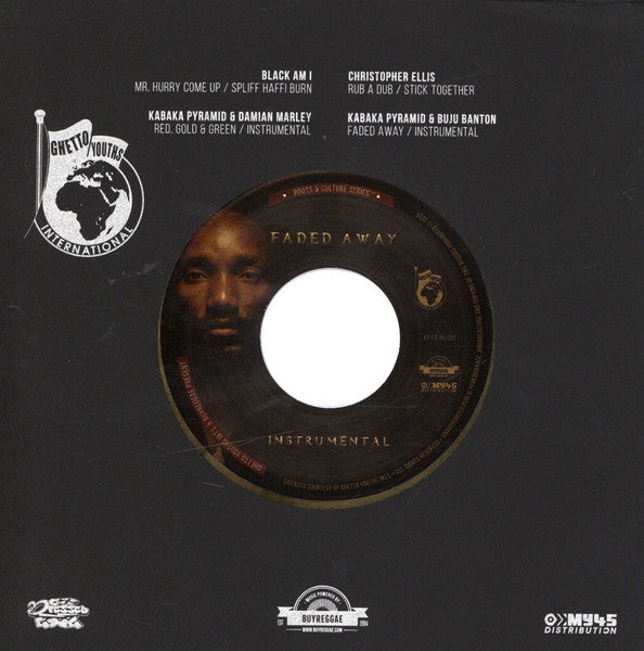 Kabaka Pyramid X Buju Banton : Faded Away (7", Single)